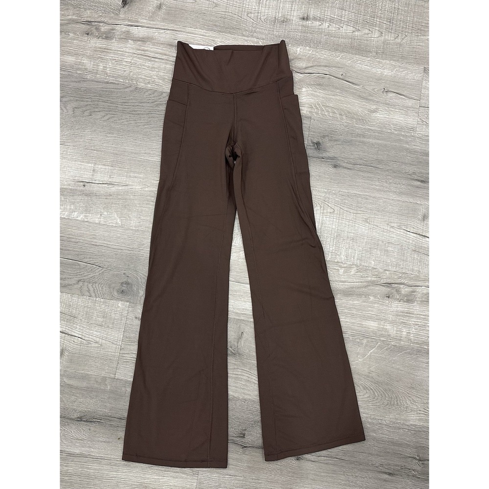 Member's Mark Women's Everyday Stretch Flare Yoga Pant w, Pockets UPF50 Size XS